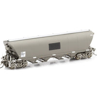 NGH-25 NGPF GRAIN HOPPER, WITH GROUND OPERATED LIDS - WAGON GRIME WITH PN "PATCH JOB" - 4 CAR PACK AUSCISION*