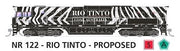 NR122  SOUND  "RIO TINTO" PROPOSED Locomotive By SDS MODELS cat,#546 DCC HO NEW