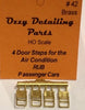 Steps  #42 - Steps for NSWGR Passenger Air Condition RUB Cars - Ozzy Brass Parts #42