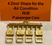 Steps  #42 - Steps for NSWGR Passenger Air Condition RUB Cars - Ozzy Brass Parts #42