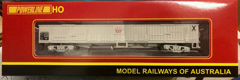 ELX-506 - Bogie Open Wagon SAR Light Grey HO Scale. PD-605B Powerline Models