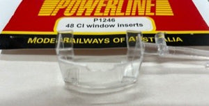 P1246 POWERLINE Parts NSWR 48cl CL WINDOW INSERTS