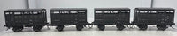 Good's Train: CW 4 wheel Cattle Wagon, pack of 4 : No's 27779, 27876, 27797, 26587. Casula Hobbies RTR : Pack 4 : GRAIN TIMBER WAGONS