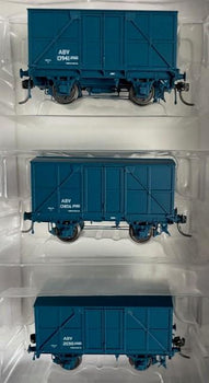 ABV Pk4 : NSWR ABV Arnott’s Biscuit Van with PTC BLUE - METRIC : 3 Vans : 13941,  13856,  20310