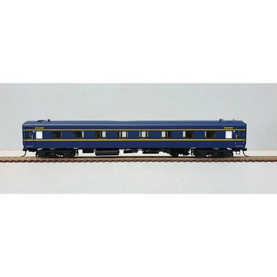 PC-406B Powerline S-Type Carriage (Broad Gauge) #9BS Second-Class VR Blue/Gold Art-Deco