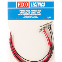 Peco: PL-81 POWER FEED JOINERS FOR CODE 70,75 AND CODE 83 RAIL