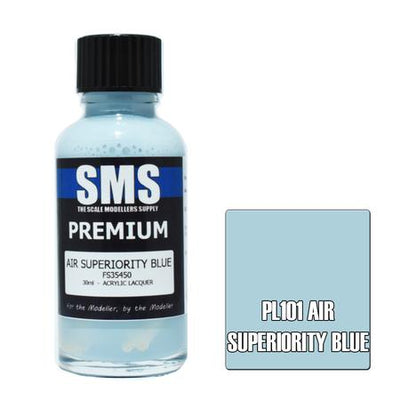 SMS - PL102 - Aggressor Blue 30ml Acrylic Paint