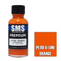 SMS - PL110- Premium V/Line Orange 30ml Acrylic Paint