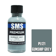 SMS - PL121- Premium Gunship Grey 30ml Acrylic Paint