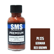 SMS - PL125- Premium German Red Brown 30ml Acrylic Paint