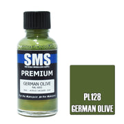 SMS - PL128- Premium German Olive 30ml Acrylic Paint