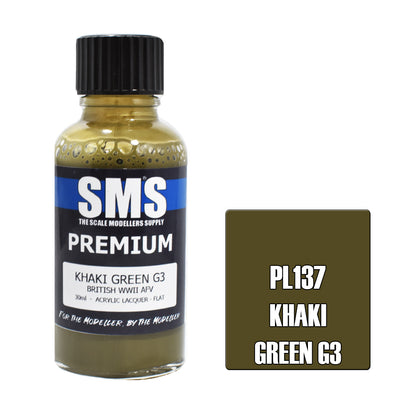 SMS - PL137- Khaki Green 30ml Acrylic Paint