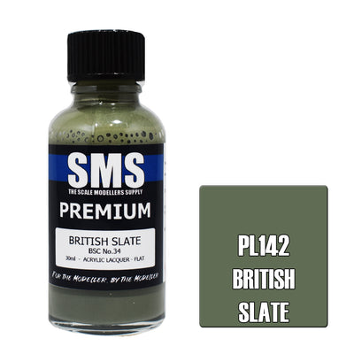SMS - PL142- British Slate 30ml Acrylic Paint
