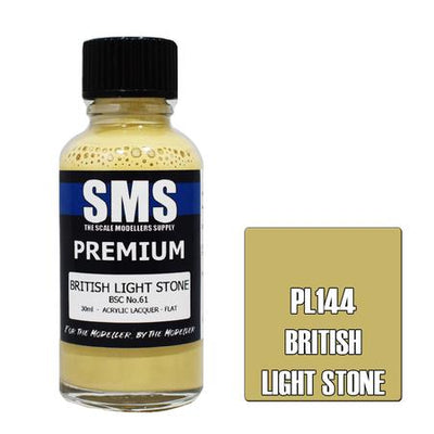 SMS - PL144- Light British Stone  30ml Acrylic Paint