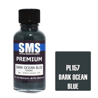 SMS - PL157- Premium Dark Ocean Blue  30ml Acrylic Paint