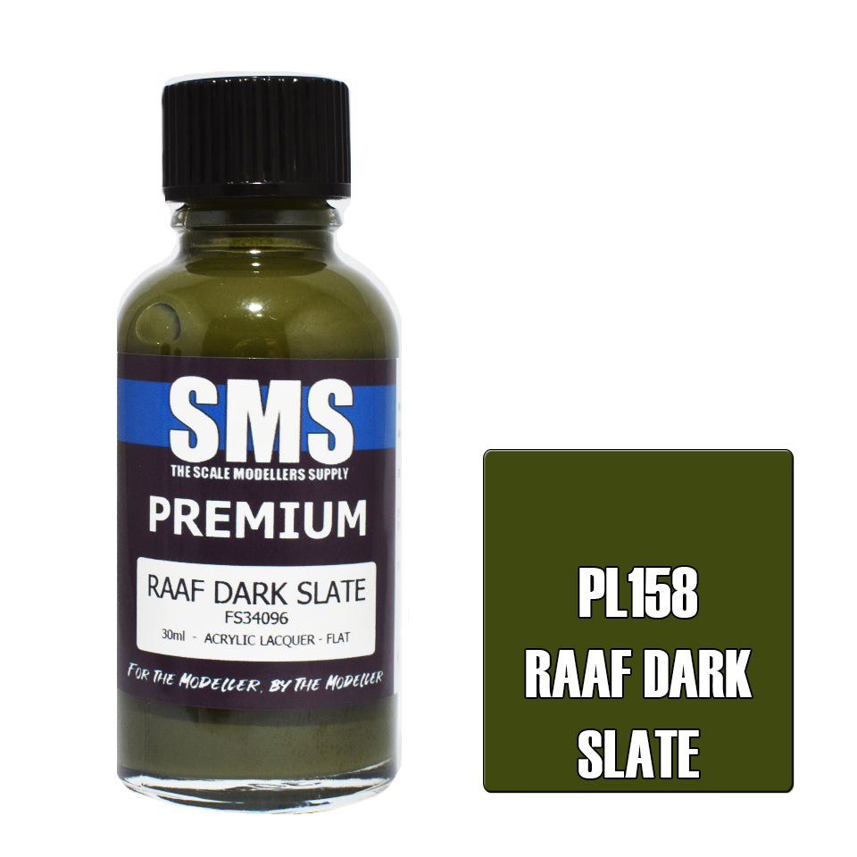 SMS - PL158- Premium RAAF Dark Slate  30ml Acrylic Paint