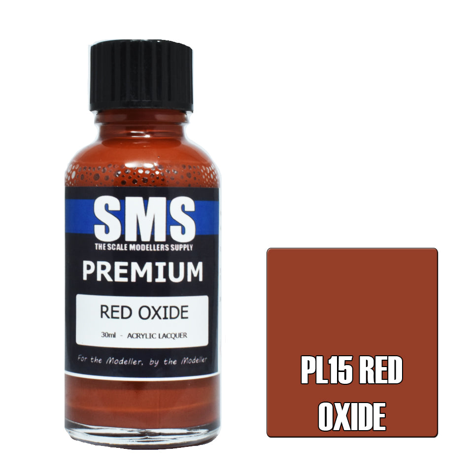 SMS - PL15-  Red Oxide  30ml Acrylic Paint