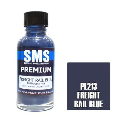 SMS - PL213 - Freight Rail Blue 30ml Acrylic Paint