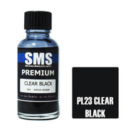 SMS - PL23- Clear Black 30ml Acrylic Paint