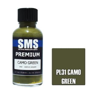 SMS - PL31- Premium Camo Green  30ml Acrylic Paint