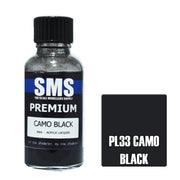 SMS - PL33- Premium Camo Black  30ml Acrylic Paint