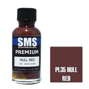 SMS - PL35- Premium Hull Red  30ml Acrylic Paint