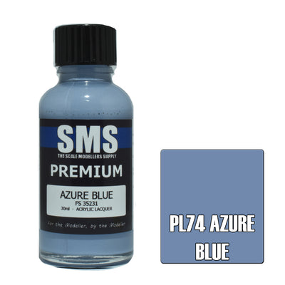SMS - PL74- Azure Blue 30ml Acrylic Paint