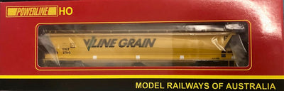 VHGY-311G PLM-PD103B311 Powerline Bogie Grain Wagon Yellow V/LINE HO Scale. 