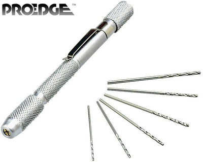 Proedge - #56005 - Pin Vise & 6 Asst. Drills w/Special Centrical Chuck