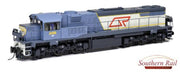 QR 2400 Class Q24/15 DC-HO LOCO 2498H 12 mm Bogies | QR BLUE LIVERY HI NOSE AS BUILT 1979-1991- Southern Rail Models