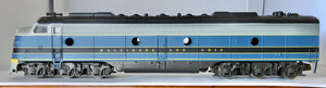 E8 RIVAROSSI Locomotives TWO Running models of E8 B&O models HO USA models.  2ND HAND -C7 + C6