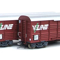 RLEX On Track Models - RLEX-03 - VICTORIAN 56' LOUVRE VAN- V/LINE NR CODE BOARD