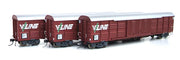 RLEX On Track Models - RLEX-03 - VICTORIAN 56' LOUVRE VAN- V/LINE NR CODE BOARD