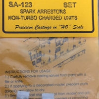 DETAILS WEST AS-123 HO: AIR HOSE LOCOMOTIVE DROP ELBOW STYLE (2)  **