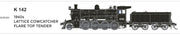 SDS K Class DC K142 Original with Flare Top Tender Victorian Railways. DC  model,