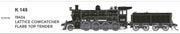 SDS - K 140 DC VR K Class Original with Flare Top Tender Victorian Railways. DC  model,
