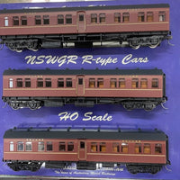 R - Casula Hobbies: NSWGR “R Type” 3 Car, Set 120, - Deep Indian Red