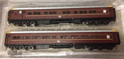 SI-201c On Track Models: MFH2703 & MFA2716 NSWGR Supplementary Interurban Two Car Set  DEEP INDIAN RED WITH L7 LOGO 70's/80's