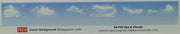 Peco : SKP-03 Photographic Sky & Clouds Backscene 800 mm x 320 mm 3 sheet in a pack.