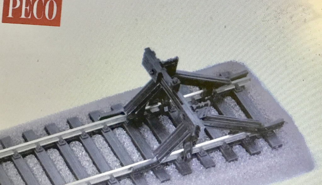 Peco SL-440 OO-9 Sleeper Built Buffer Stop – AGR Model Railway Store Peco SL-440 OO-9 Sleeper Built Buffer Stop – AGR Model Railway Store