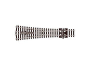 Peco N: SL-E397: Medium Y Turnout Electrofrog N Gauge 80