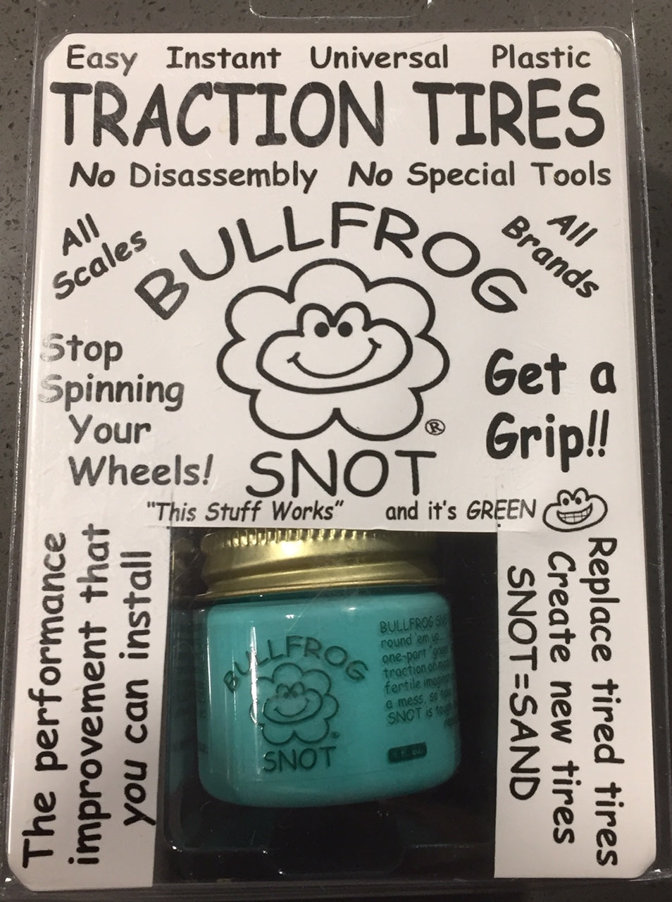 BULLFROG SNOT: TRACTION TIRES