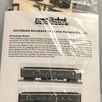 R15 AW PASSENGER CAR KIT,  Steam Era Models -  (THE PICTURE IS THE FINISHED MODEL)