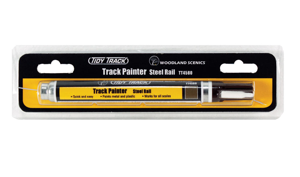 Woodland Scenics: TT4580 TRACK PAINTER STEEL RAIL "PEN". realistic steel colour.