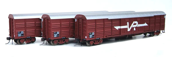 On Track Models - VLEX-10 - VICTORIAN 56' LOUVRE VAN- LARGE VR LOGO