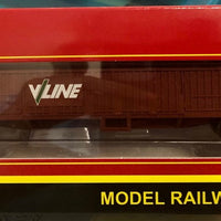VOCX-290N PLM-PD603B290 Powerline  Bogie Open Wagon V/LINE Red HO Scale. "Buy (mix models) two or more post free.
