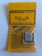 DETAILS WEST WH-163 HO: Winterization Hatch EMD F-Units.  WH-163 **