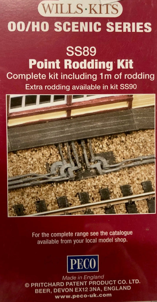 Peco OO/HO Point Rodding Extension Kit Peco OO/HO Point Rodding Extension Kit
