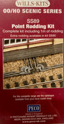 Wills Kits - SS89 - Point Rodding Kit PLASTIC KIT OO/HO
