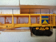 AUTO CAR CARRIER single wagon from Pk10: WAGR / WESTRAIL: YELLOW CODE WMX34024. Casula Hobbies Model Railways: RTR models.